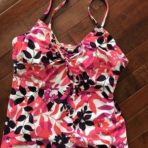 LANDS END TANKINI SIZE 8 LONG